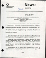 Remarks Prepared for Delivery by Secretary of Transportation Elizbeth Hanford Dole Hine Junior High School Graduation