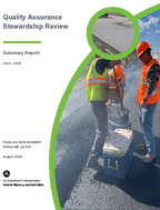 Quality Assurance Stewardship Review Summary Report 20192023