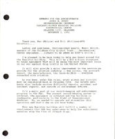 FAA Administrator James B Busey Speeches November 1991