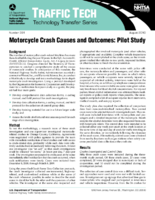 Motorcycle Crash Causes and Outcomes Pilot Study Traffic Tech