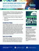 Mobility on Demand MOD Special Studies Opportunities and Challenges of Shared Micromobility Safety and Infrastructure