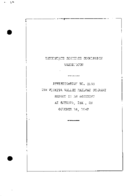 Interstate Commerce Commision Report of the Accident  Investigation Occuring on the WICHITA VALLEY SEYMOUR TX