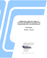 Addressing Oregons Rise in Deaths and Serious Injuries for Senior Drivers and Pedestrians