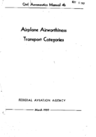 CAM 4b Airplane Airworthiness Transport Categories 1959