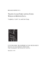 TrafficLoad Forecasting Using WeighinMotion Data