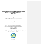 An Impact of Safety Rest Area Closures on FatigueRelated Highway Crashes in the Pacific Northwest