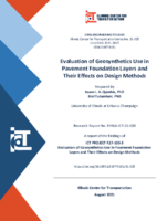 Evaluation of Geosynthetics Use in Pavement Foundation Layers and Their Effects on Design Methods