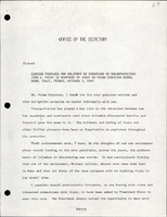 Remarks Prepared for Delivery by Secretary of Transportation John A Volpe in Response to Toast by Prime Minister Rumor