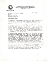 Letter from Robert Patricelli to Mayor Coleman Young City of Detroit Detroit Michigan