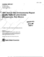1997 Annual Site Environmental Report Sandia National Laboratories Albuquerque New Mexico
