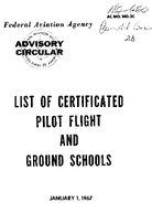 AC 1402C CHG 1 List of Certificated Pilot Flight and Ground Schools