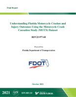 Understanding Florida Motorcycle Crashes and Injury Outcomes Using the Motorcycle Crash Causation Study MCCS Dataset