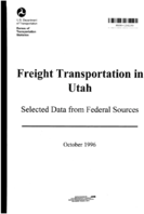 Freight Transportation in Utah Selected Data from Federal Sources