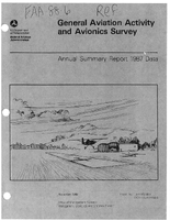 General Aviation Activity and Avionics Survey Annual Summary Report  1987 data