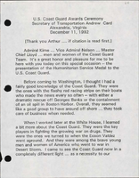 Secretary of Transportation Andrew H Card Jr Speeches December 1992