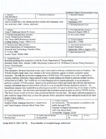 Status Report on Operations from September 1996 to August 1997 Final Report