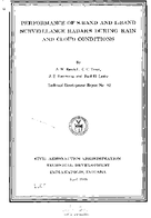 Performance of Sband and Lband Surveillance Radars during Rain and Cloud Conditions
