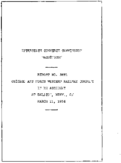 Interstate Commerce Commision Report of the Accident  Investigation Occuring on the CHICAGO AND NORTH WESTERN BALATON MN