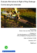 Evaluate Alternatives to Right of Way Drainage Control along the Interstate