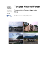 Tongass National Forest Transportation System Opportunity Study  Final Report for Hoonah and Wrangell Ranger Districts
