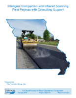 Intelligent Compaction and Infrared Scanning Field Projects with Consulting Support