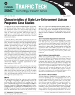 Characteristics of State Law Enforcement Liaison Programs Case Studies Traffic Tech