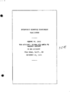 Interstate Commerce Commision Report of the Accident  Investigation Occuring on the ATCHISON TOPEKA AND SANTA FE SIAM CA