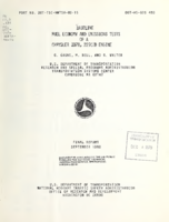 Baseline fuel economy and emissions tests of a Chrysler 1978 225CID engine