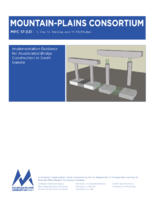 Implementation guidance for accelerated bridge construction in South Dakota