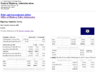 Highway Statistics Series State Statistical Abstracts 2010  Kentucky