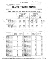 Traffic Volume Trends March 1955