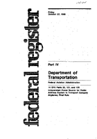 PART 135 AMENDMENTS 13534