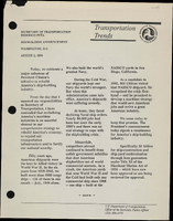 Secretary of Transportation Federico Pena Speeches August 1994