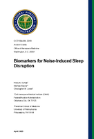 Biomarkers for NoiseInduced Sleep Disruption