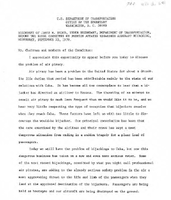 Under Secretary of Transportation James M Beggs SeptemberDecember 1970