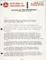 Remarks Prepared for Delivery by US Secretary of Transportation William T Coleman Jr to the Greater Miami Chamber of Commerce