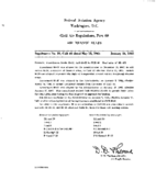 Part 60 Supplement No 10 CAR 60 Dated May 15 1961