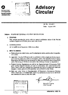 AC 0044CC Status of Federal Aviation Regulations