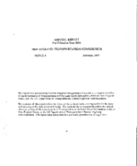 ANNUAL REPORT For Calendar Year 1996  NEW ENGLAND TRANSPORTATION CONSORTIUM