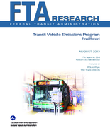 Transit Vehicle Emissions Program Final Report