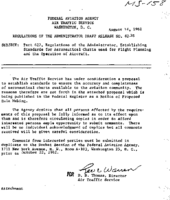 Part 627 Regulations Of The Administrator Draft Release No 6228 Part 627 Regulations Of The Administrator Establishing Standards For Aeronautical Charts Used For Flight Planning And The Operation Of Aircraft