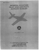General Aviation Pilot and Aircraft Activity Survey 1979