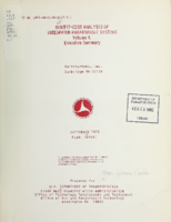 BenefitCost Analysis of Integrated Paratransit Systems Volume 1 Executive Summary