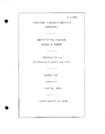 Interstate Commerce Commision Report of the Accident  Investigation Occuring on the DELAWARE AND HUDSON RAILROAD HUDSON PA