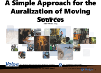 A simple approach for the auralization of moving sources