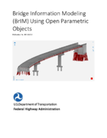 Bridge Information Modeling BrIM Using Open Parametric Objects
