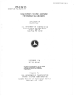 Requirements for DABS Computer Performance Measurements