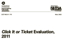 Click It or Ticket Evaluation 2011