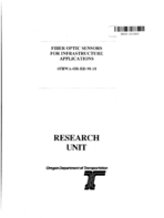 Fiber Optic Sensors for Infrastructure Applications