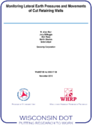 Monitoring Lateral Earth Pressures and Movements of Cut Retaining Walls